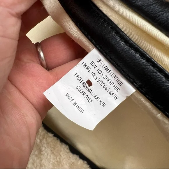 Nicholas K Rare Himalaya Genuine Shearling Sleeveless Coat - Picture 8 of 12